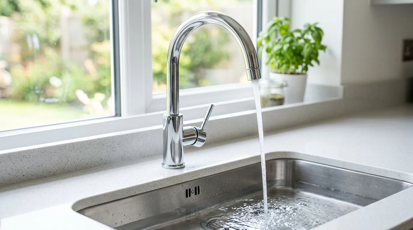 Local Plumbing Master Pros same day plumber fixing a faucet in Fairview Crossroads, SC
